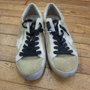 ShuShop Tan and Black Women's Sneakers